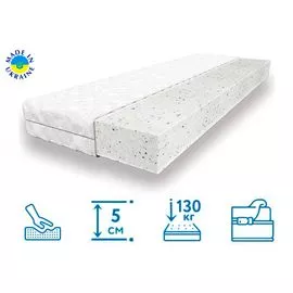 Матрас-топпер Юнайтед 5 см, Высота матраса: 5 см, Длина: 190см, Ширина: 70см