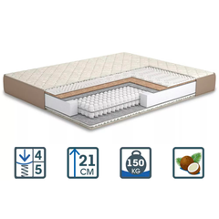 Матрас Айриш Кокос / Irish Cocos, Длина: 190см, Ширина: 160см