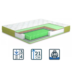 Матрас Azure / Азур, Длина: 190см, Ширина: 140см