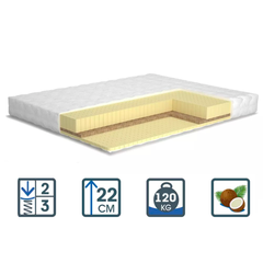 Матрас Latex dual new / Латекс Дуал Нью, Длина: 190см, Ширина: 140см