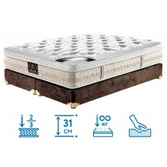 Матрас King Mattresses Elizabeth/Элизабет, Длина: 190см, Ширина: 140см