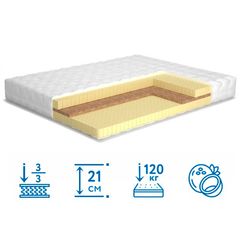 Матрас Latex kokos ultra / Латекс кокос ультра, Длина: 190см, Ширина: 80см