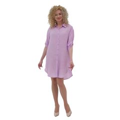 Блуза Нелла, лавандовая, Цвет: Лавандовый, Размер: S