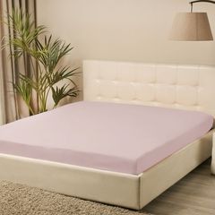 Простыни на резинке Мелодия, пудра, Цвет: Пудровый , Длина: 200см, Ширина: 90см