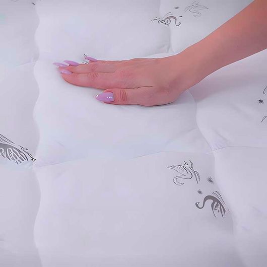 Одеяло Лебедина Премиум пуховое, Размер: 1,5 спальный, изображение 4