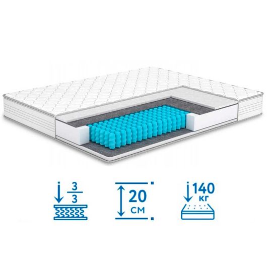 Матрац Lider / Лідер, Довжина: 190см, Ширина: 70см