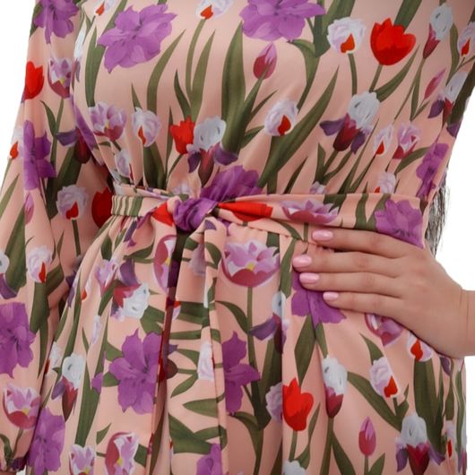 Сукня Квітнева, рожева, Колір: Рожевий, Розмір: S, изображение 2