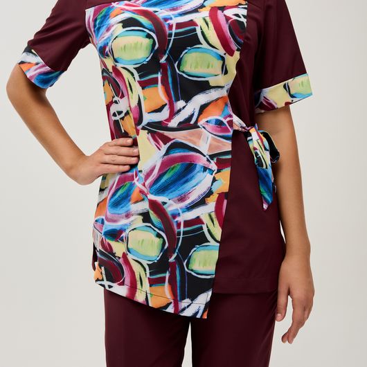 Костюм Ребекка, бордовий, Колір: Бордовий, Розмір: 60, изображение 6