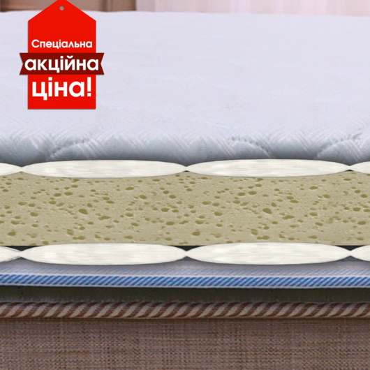 Матрас-топпер Каспер Комфорт, Высота матраса: 4 см, Длина: 190см, Ширина: 70см, изображение 4